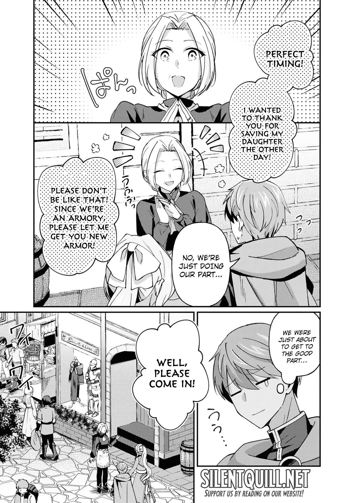 Shoki Machi kara Tabidatanai Yuusha no Harem Life: Yuusha-sama, Compliance-teki ni Out desu! Chapter 3 page 9 - 