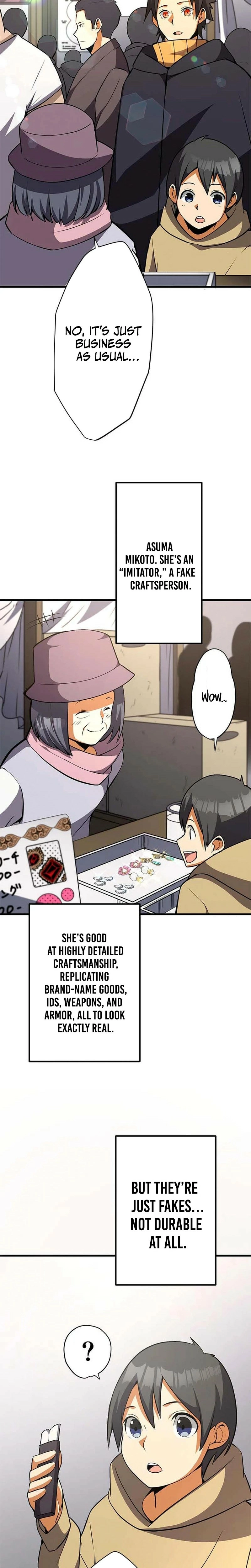 Shokugyou Kausuto Saiteihen no Han Eiyuu Chapter 14 page 10 - 