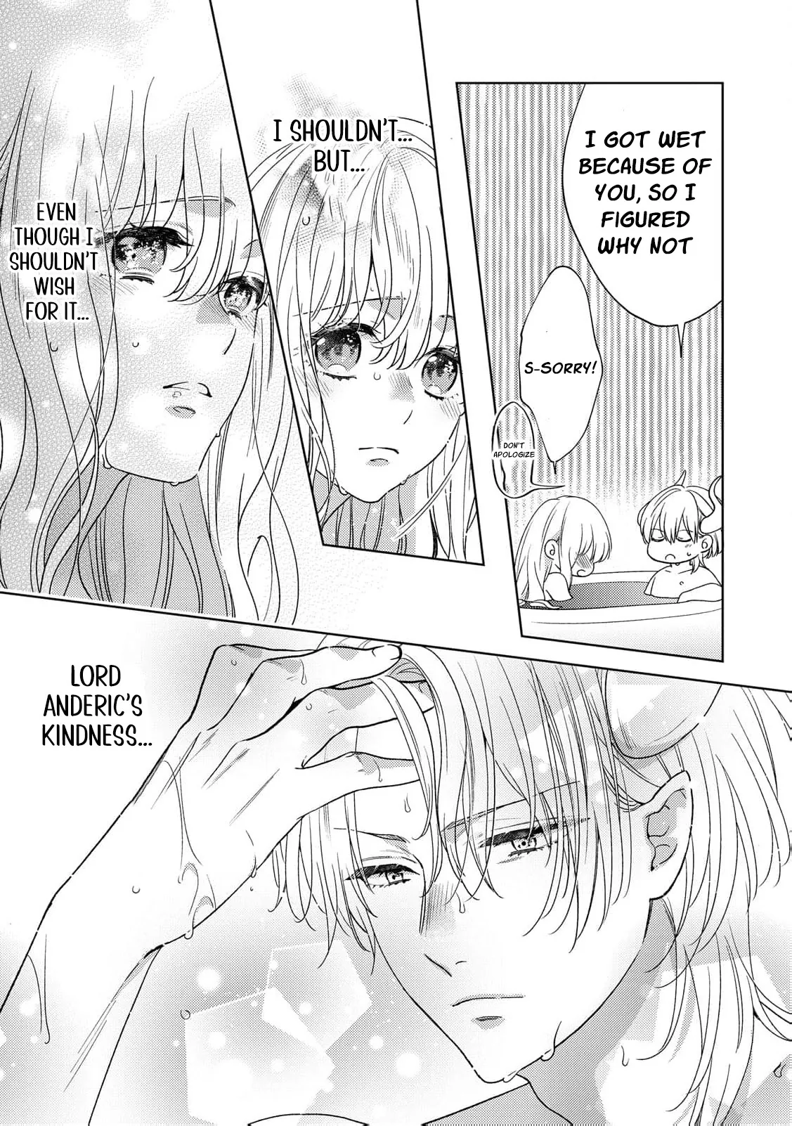 Shokuzai no Hanayome wa Itsuwari no Konin ni Oboreru Chapter 10.5 page 33 - 
