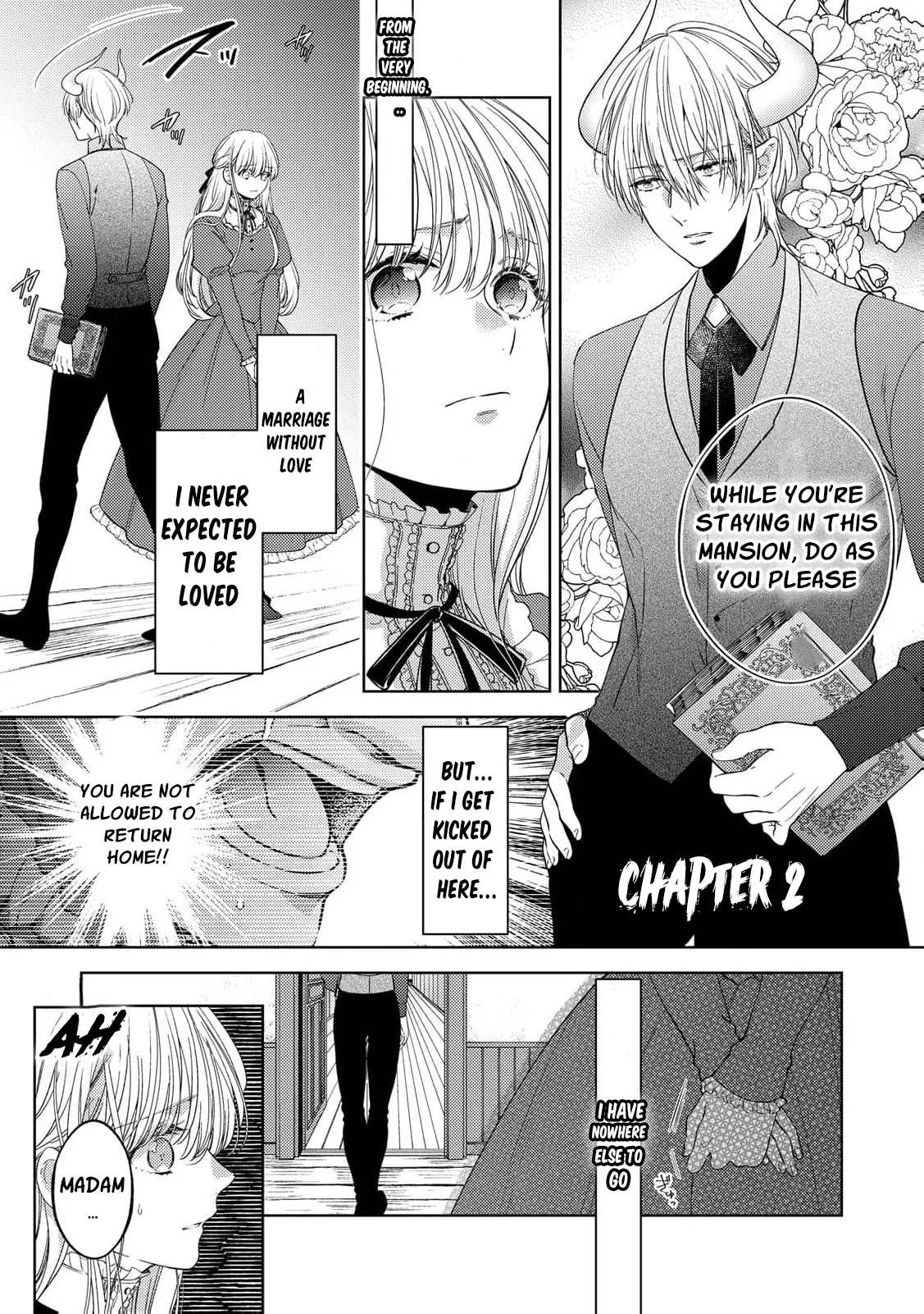 Shokuzai no Hanayome wa Itsuwari no Konin ni Oboreru Chapter 2 page 4 - 