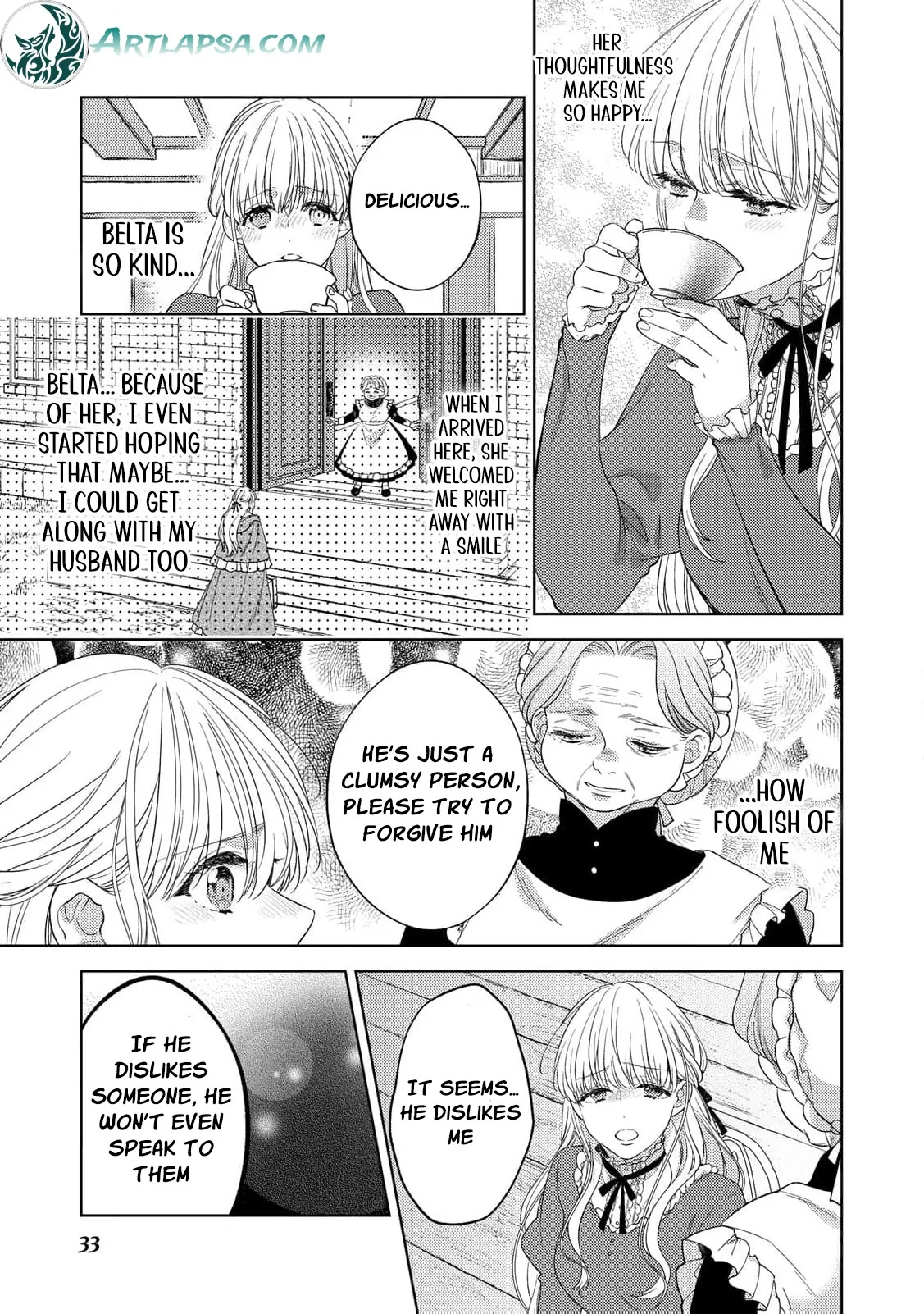 Shokuzai no Hanayome wa Itsuwari no Konin ni Oboreru Chapter 2 page 6 - 