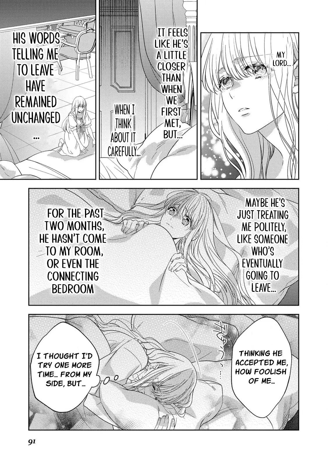 Shokuzai no Hanayome wa Itsuwari no Konin ni Oboreru Chapter 4 page 12 - 