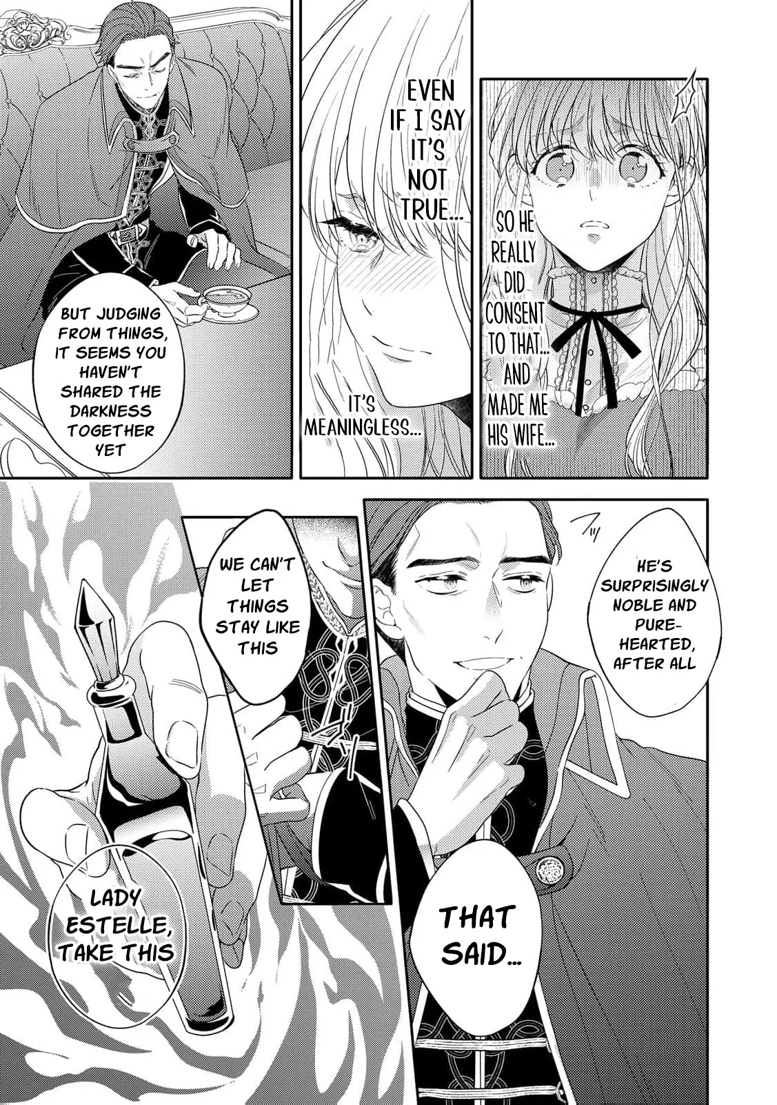 Shokuzai no Hanayome wa Itsuwari no Konin ni Oboreru Chapter 4 page 16 - 