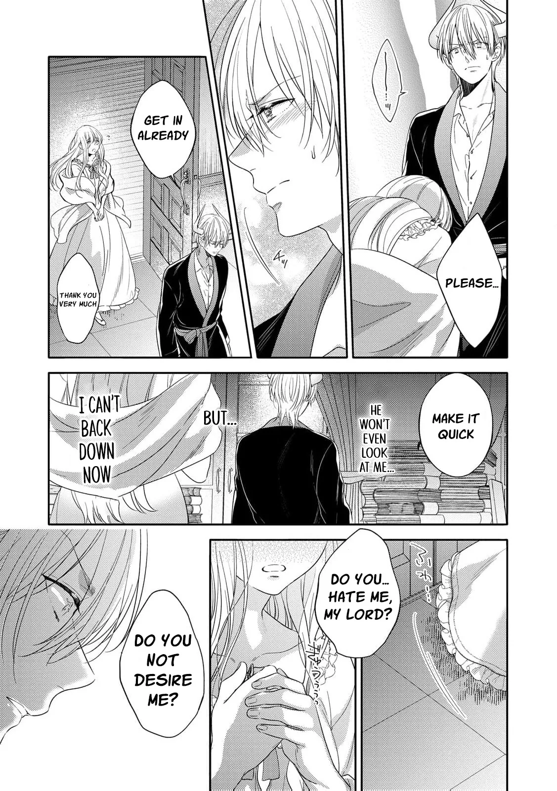 Shokuzai no Hanayome wa Itsuwari no Konin ni Oboreru Chapter 4 page 24 - 