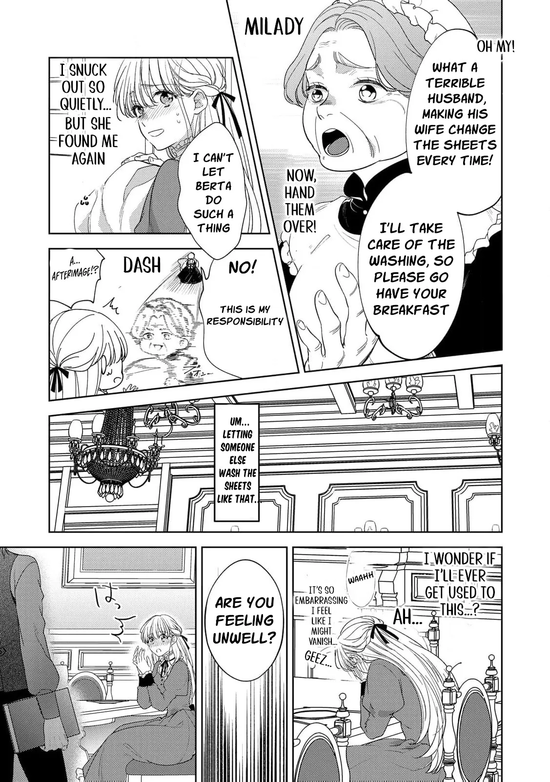 Shokuzai no Hanayome wa Itsuwari no Konin ni Oboreru Chapter 6 page 8 - 