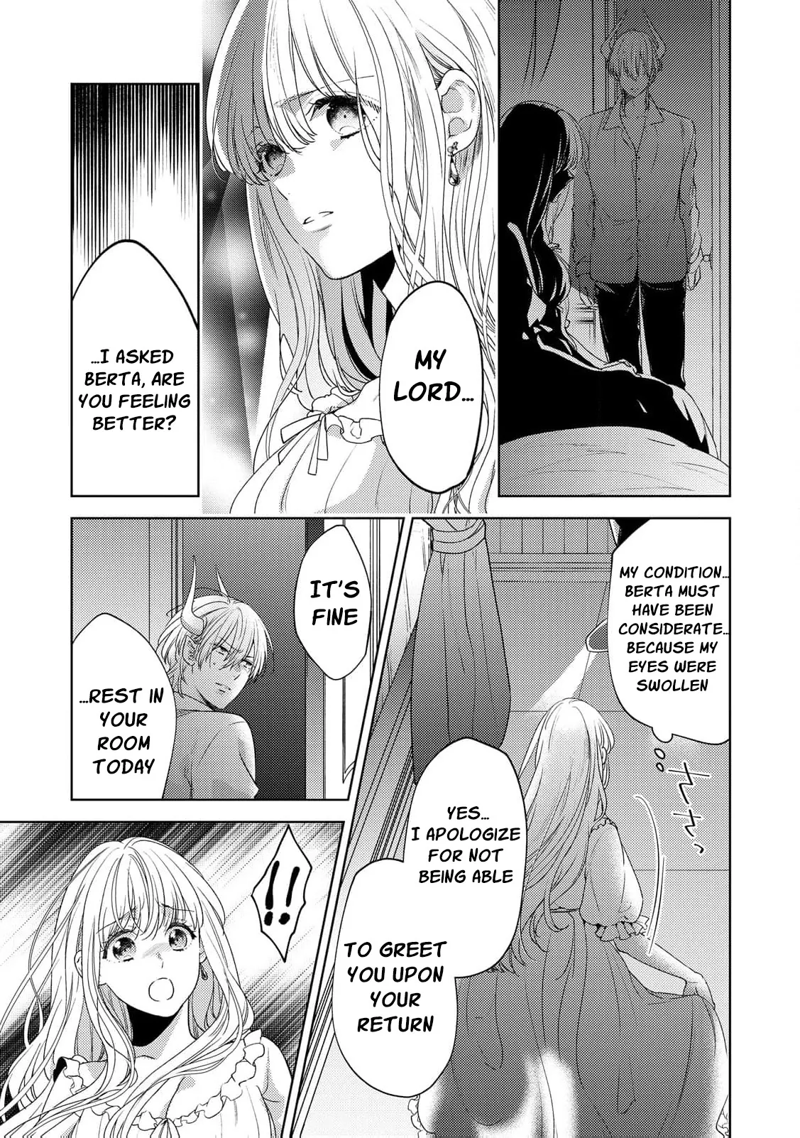 Shokuzai no Hanayome wa Itsuwari no Konin ni Oboreru Chapter 8 page 14 - 