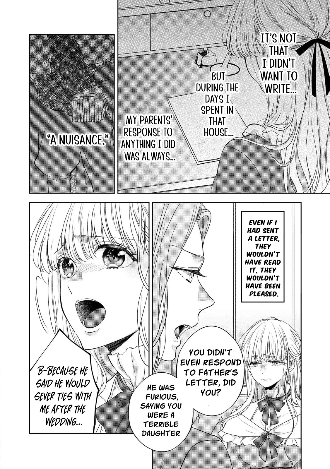 Shokuzai no Hanayome wa Itsuwari no Konin ni Oboreru Chapter 9 page 13 - 