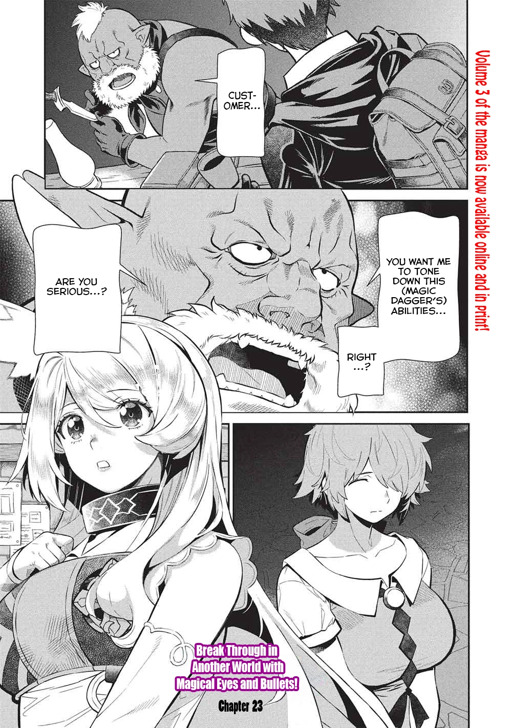 Shoot Through a Different World with Magical Eyes and Bullets! Chapter 23 page 2 - 