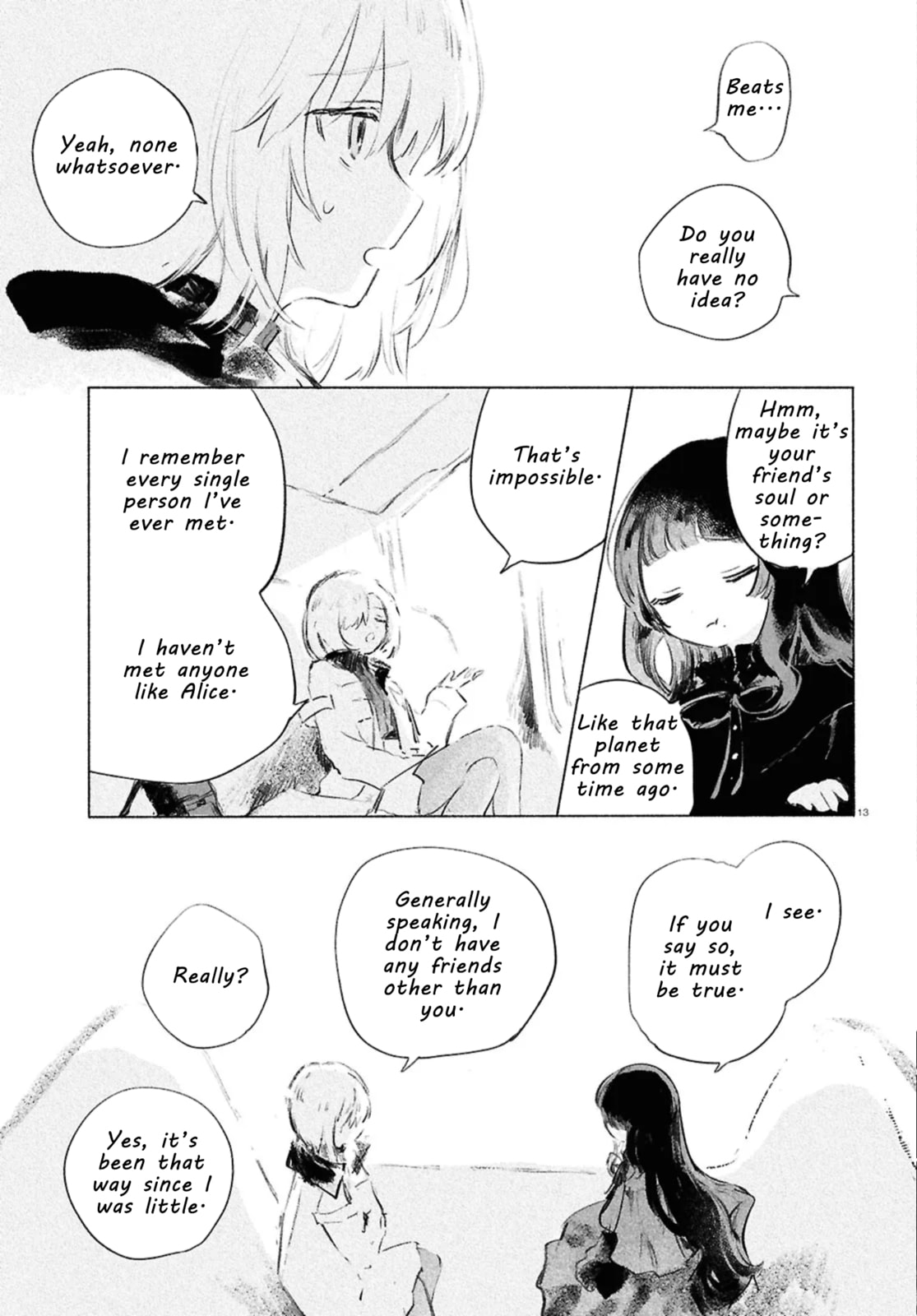 Shoujo Seikan Hyouryuuki Chapter 10.1 page 12 - 