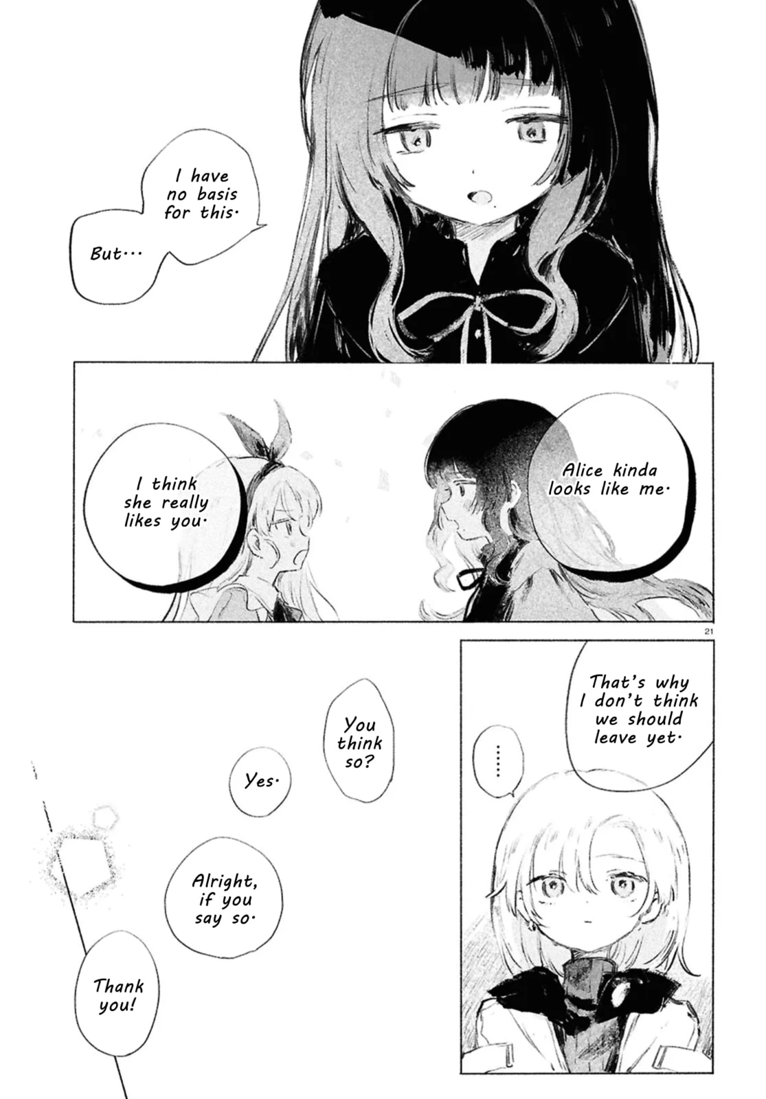 Shoujo Seikan Hyouryuuki Chapter 10.1 page 20 - 