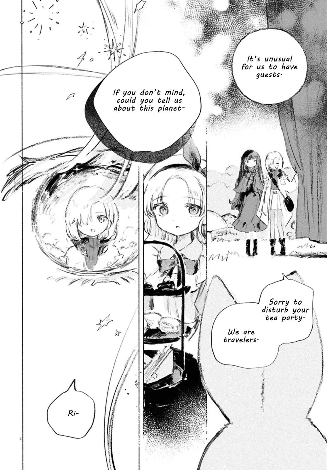 Shoujo Seikan Hyouryuuki Chapter 10.1 page 3 - 