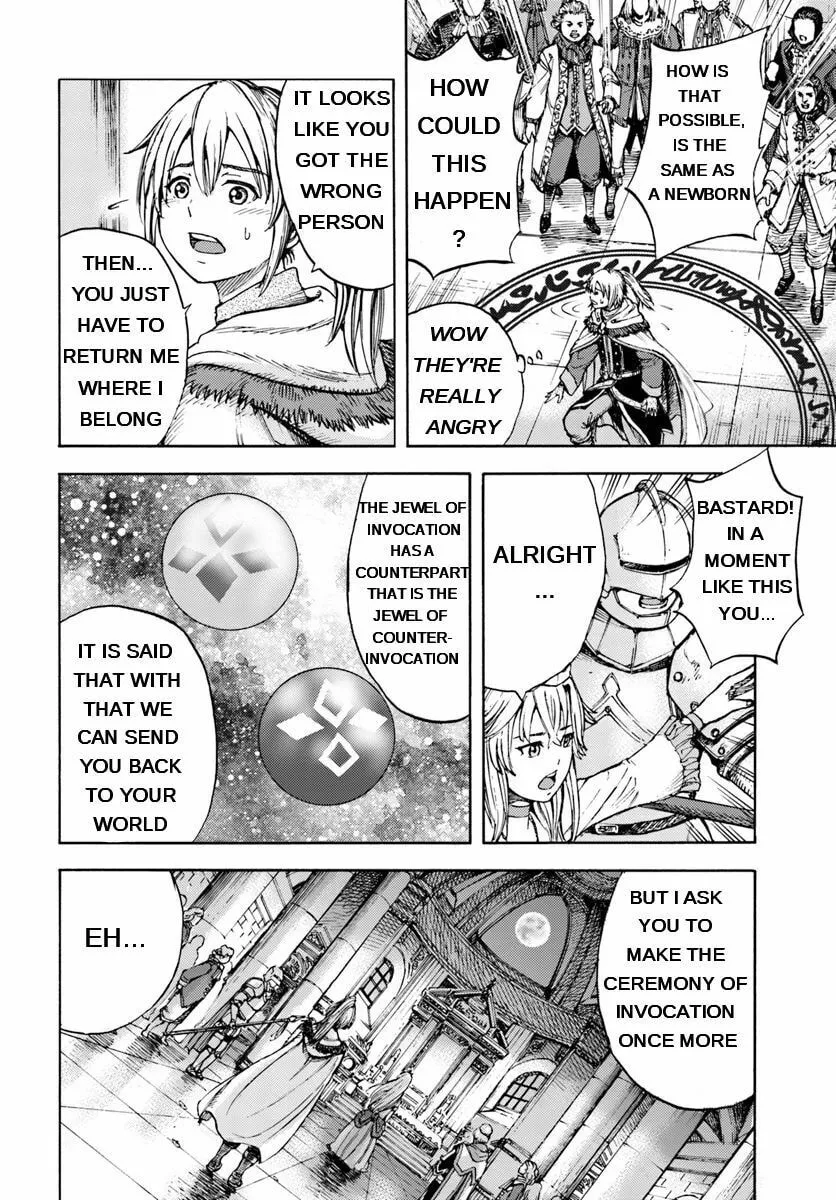 Shoukan sareta Kenja wa Isekai wo Yuku Chapter 1.1 page 19 - 