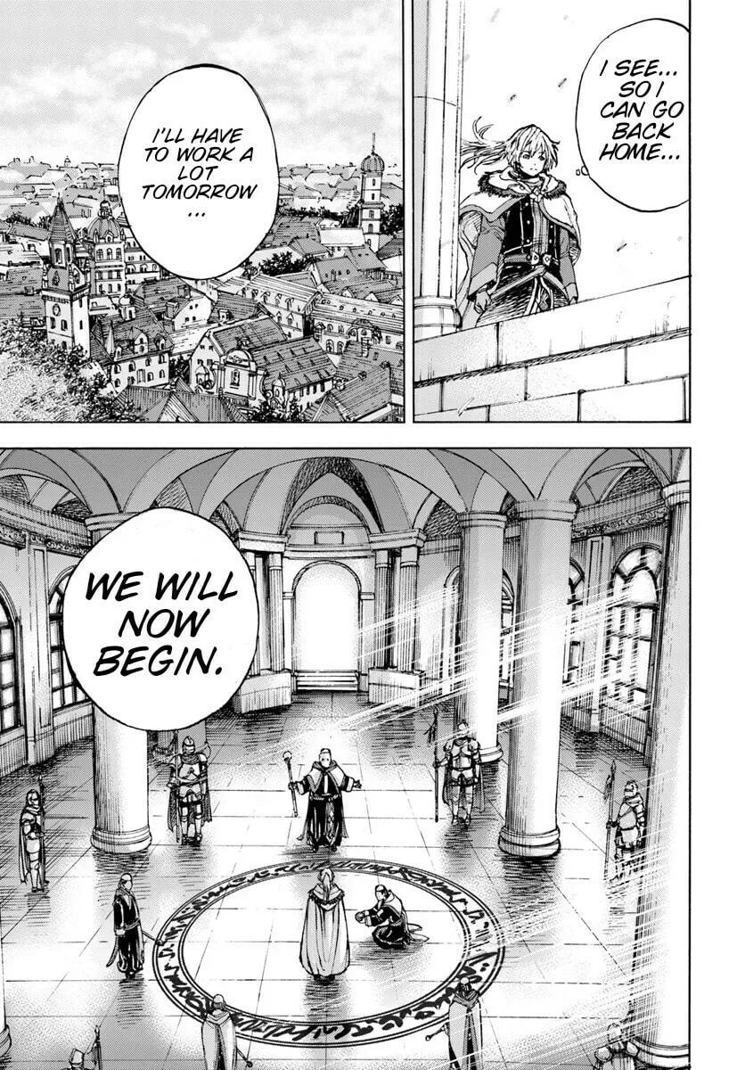 Shoukan sareta Kenja wa Isekai wo Yuku Chapter 1 page 34 - 
