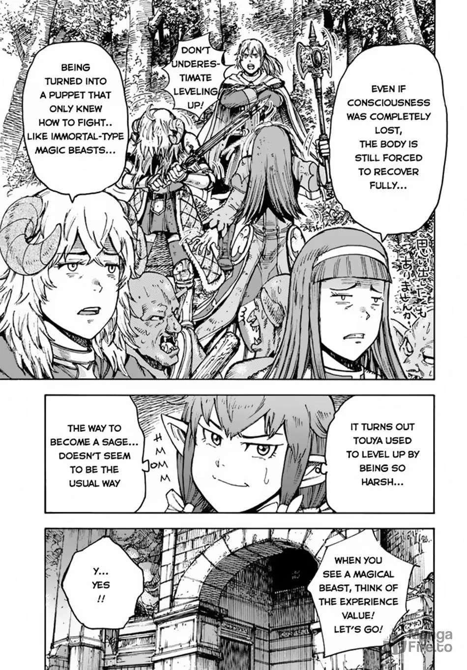 Shoukan sareta Kenja wa Isekai wo Yuku Chapter 31.1 page 20 - 