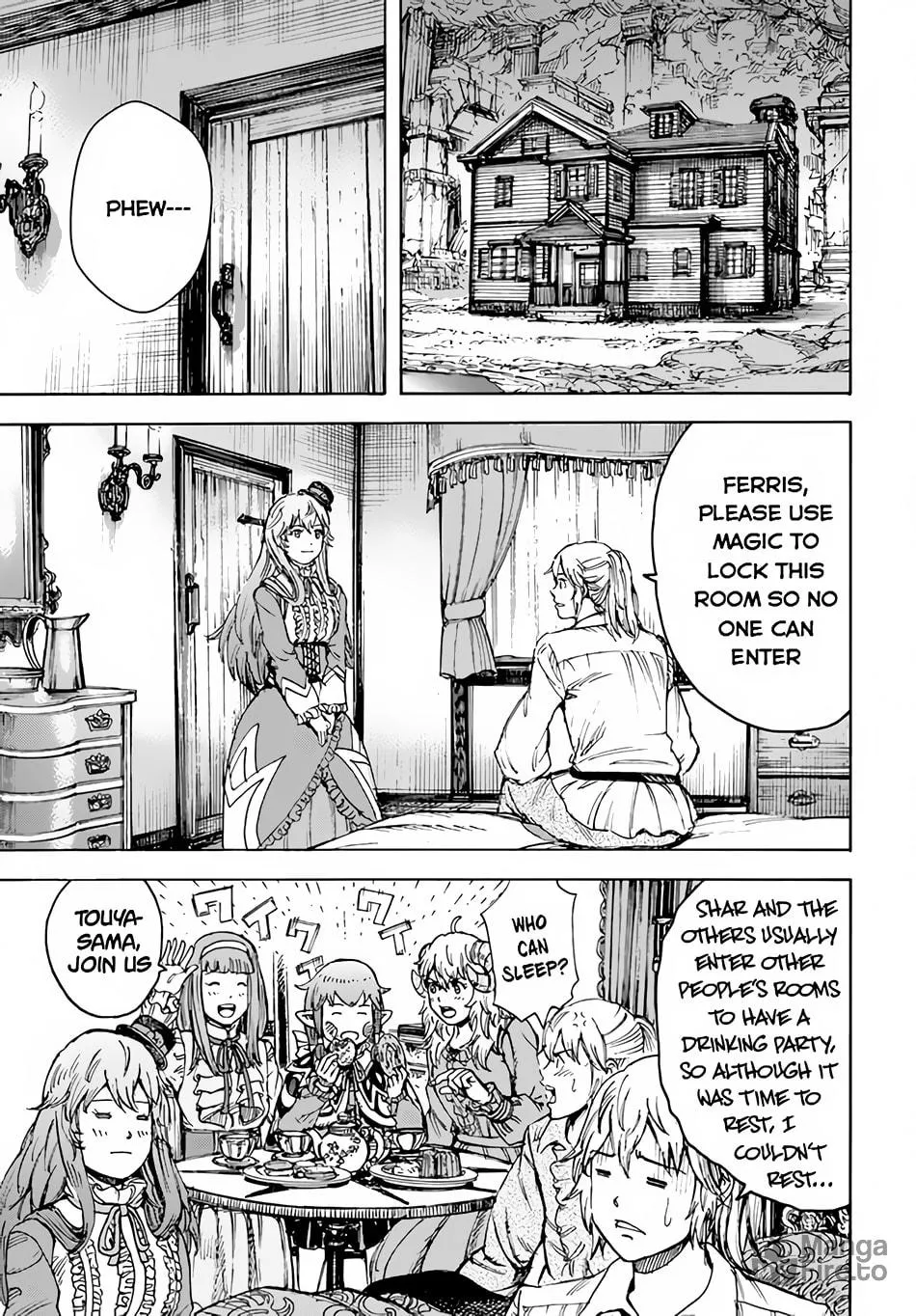 Shoukan sareta Kenja wa Isekai wo Yuku Chapter 31.2 page 10 - 