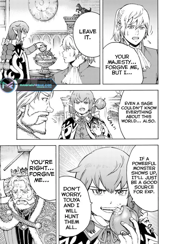 Shoukan sareta Kenja wa Isekai wo Yuku Chapter 37.1 page 13 - 