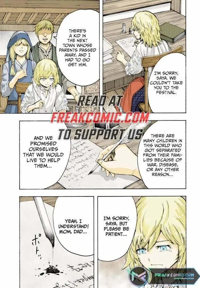 Shoukan sareta Kenja wa Isekai wo Yuku Chapter 41.1 page 3 - 