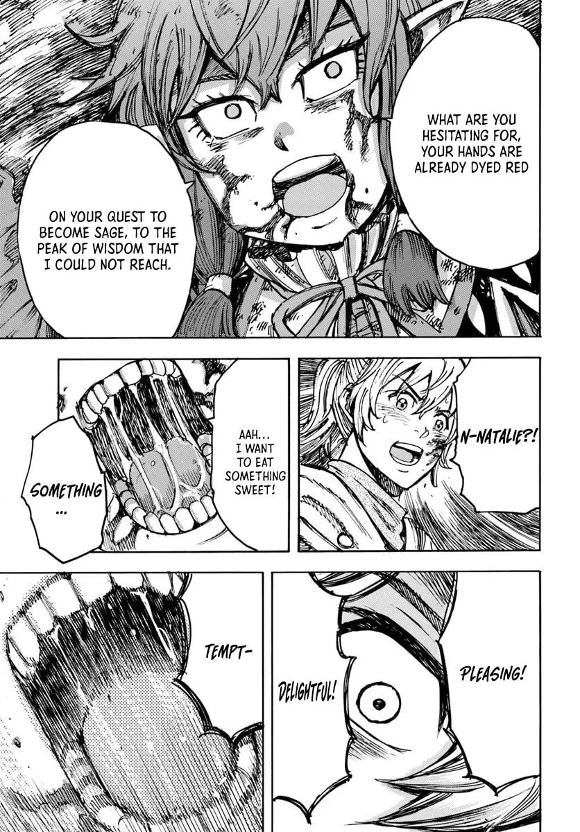 Shoukan sareta Kenja wa Isekai wo Yuku Chapter 50.1 page 14 - 