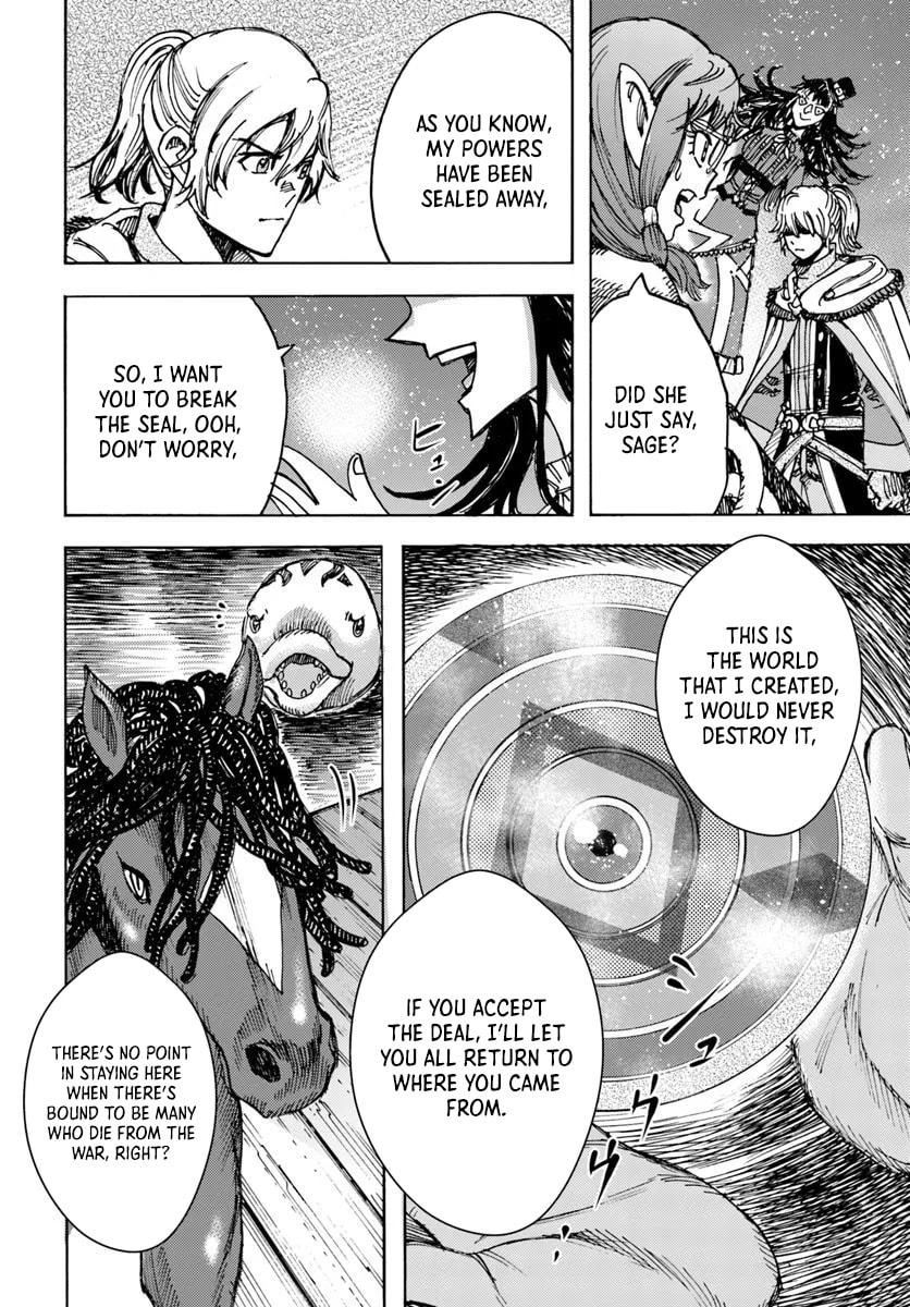 Shoukan sareta Kenja wa Isekai wo Yuku Chapter 54.1 page 21 - 