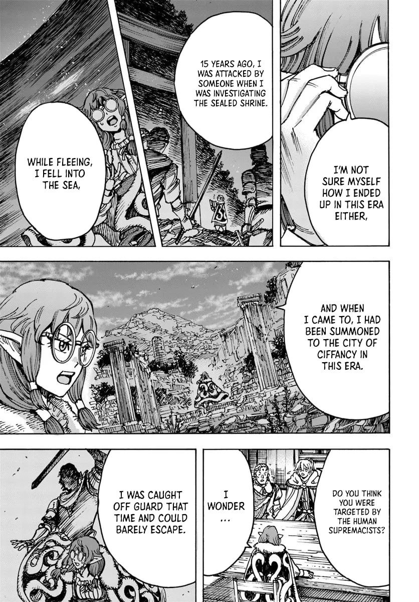 Shoukan sareta Kenja wa Isekai wo Yuku Chapter 54.1 page 10 - 