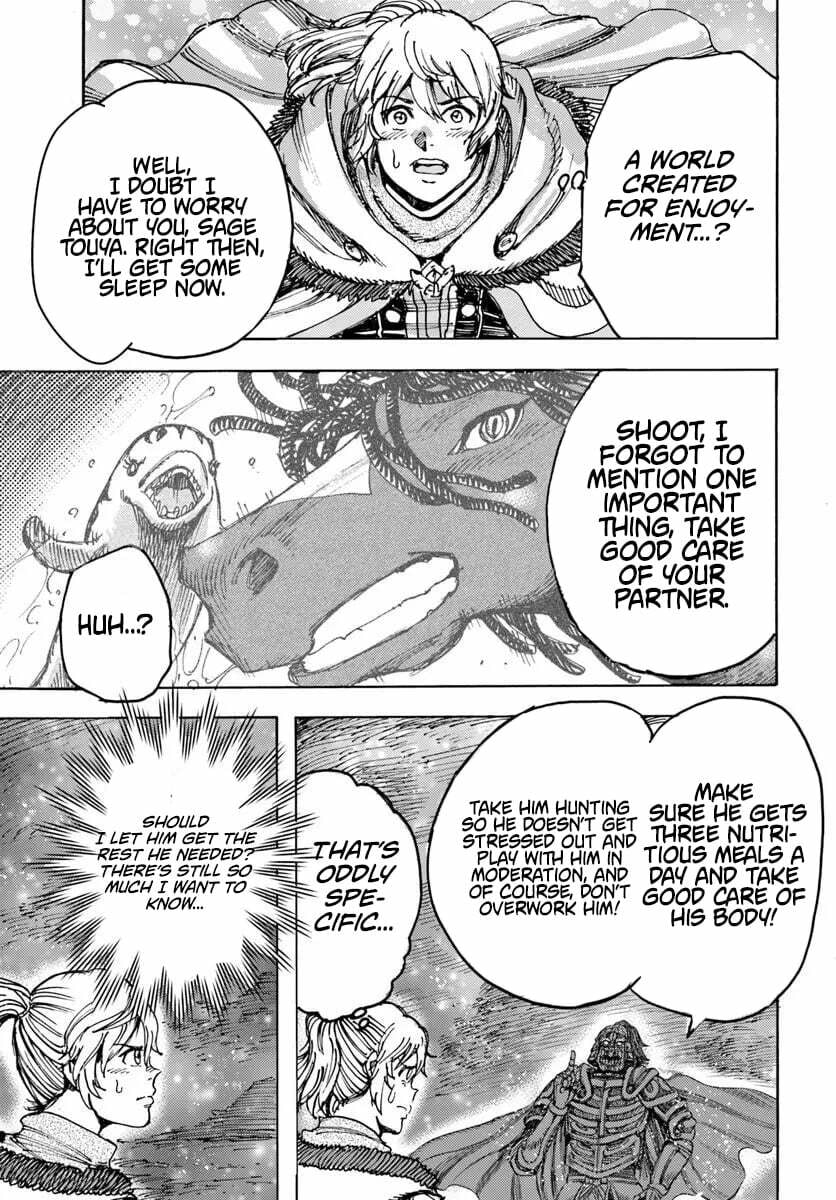 Shoukan sareta Kenja wa Isekai wo Yuku Chapter 57.2 page 21 - 