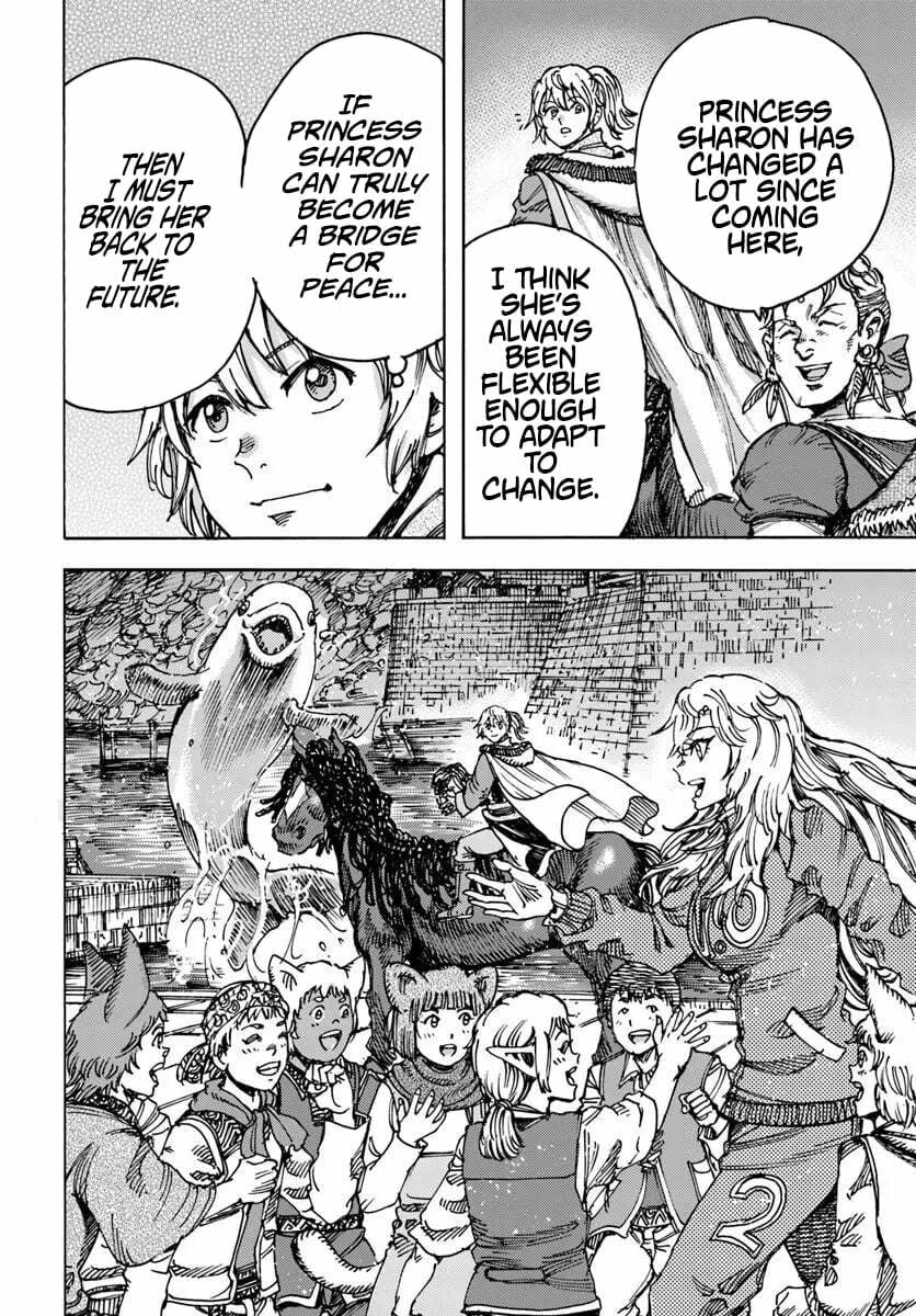 Shoukan sareta Kenja wa Isekai wo Yuku Chapter 57.2 page 8 - 
