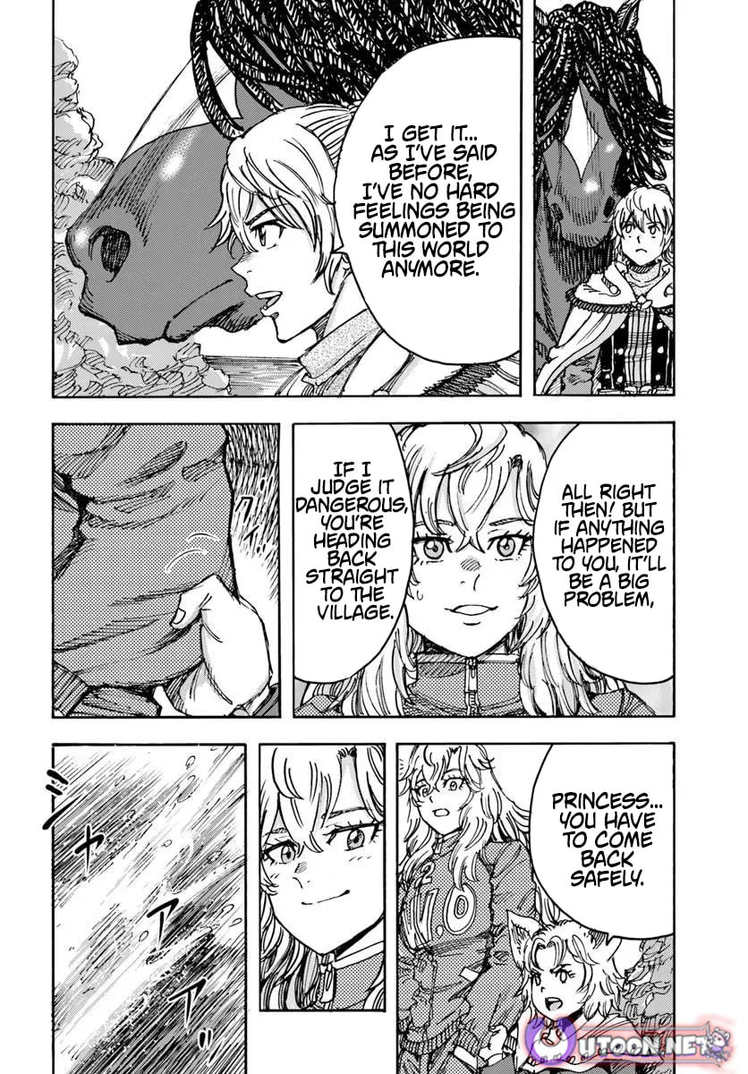 Shoukan sareta Kenja wa Isekai wo Yuku Chapter 58.1 page 10 - 