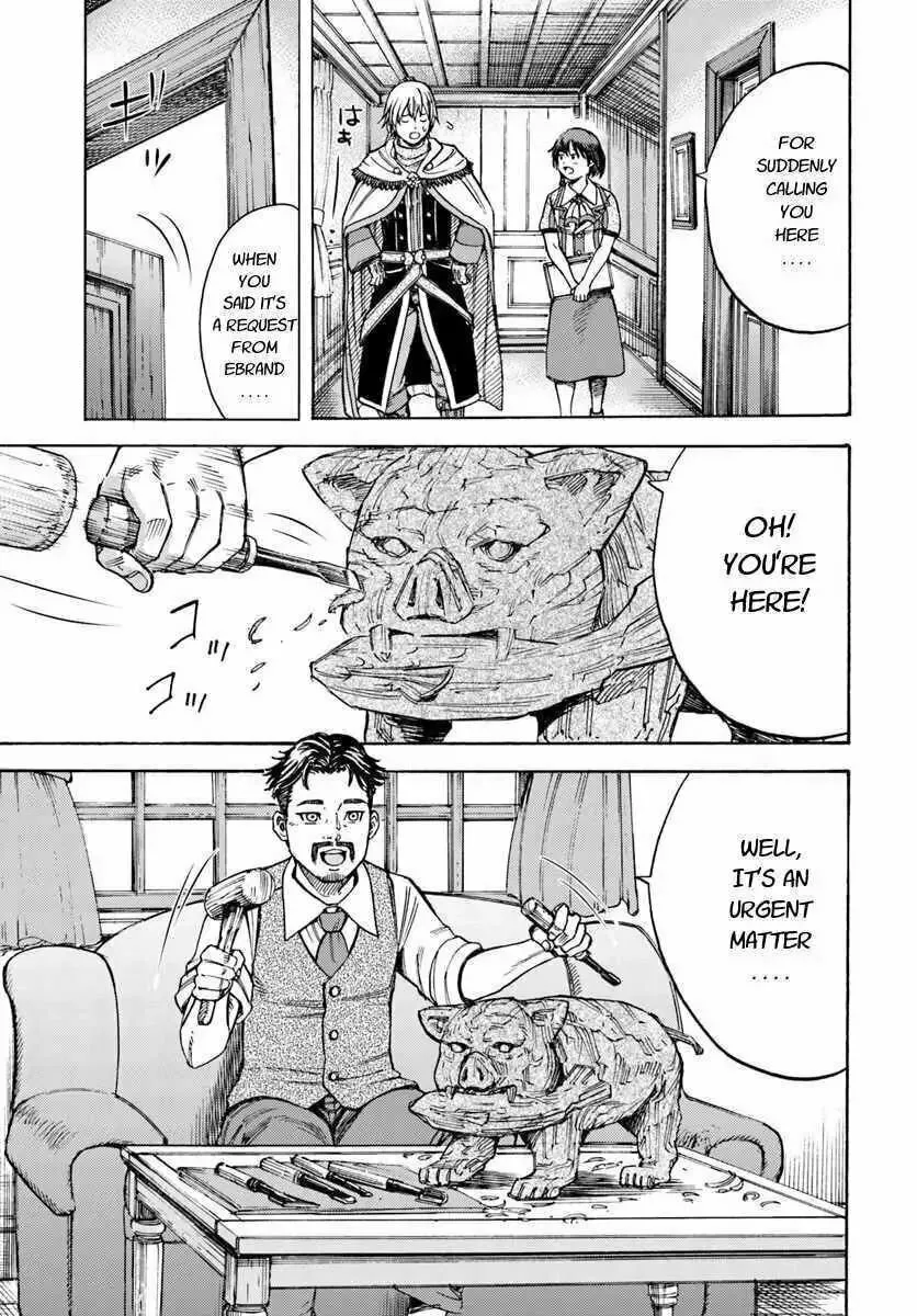 Shoukan sareta Kenja wa Isekai wo Yuku Chapter 9.1 page 13 - 