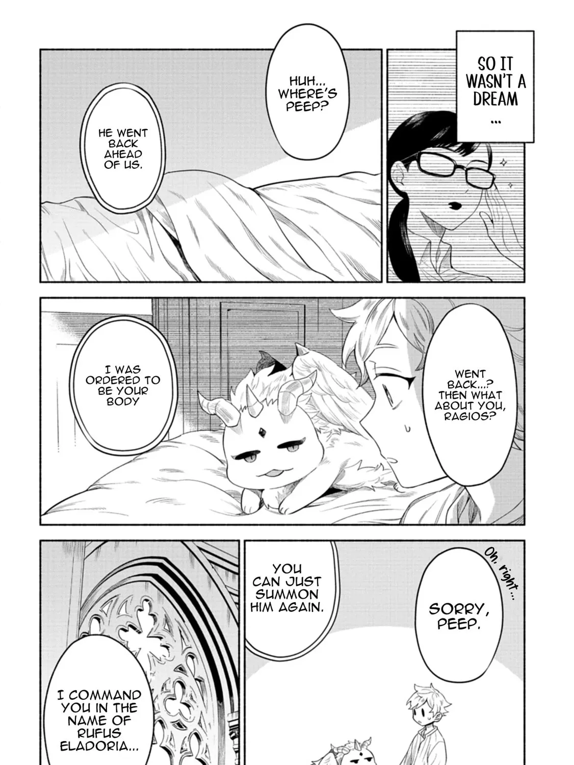 Shoukan Sukiru o Keishou shitanode, Kiwamete Miyou to Omoimasu! ~Mofumofu Mahou seibutsu to Isekai Life o Mankitsuchuu~ Chapter 3 page 32 - 