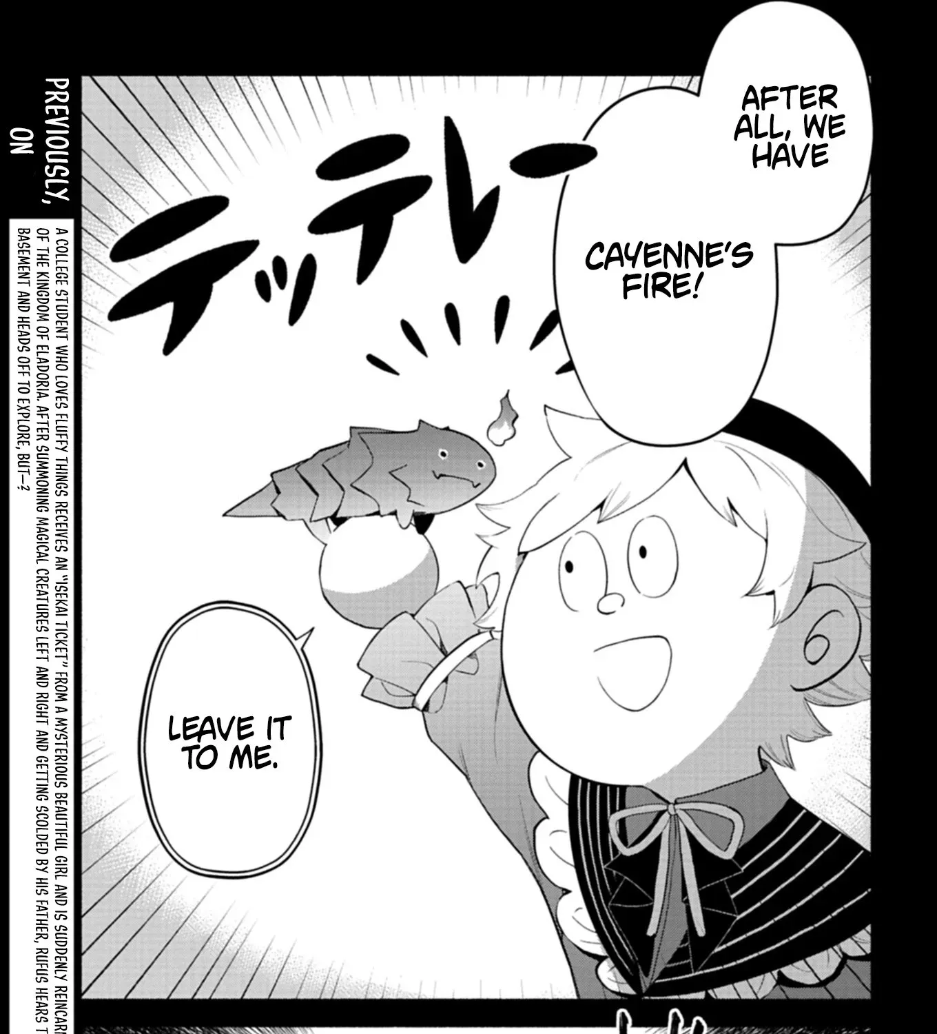 Shoukan Sukiru o Keishou shitanode, Kiwamete Miyou to Omoimasu! ~Mofumofu Mahou seibutsu to Isekai Life o Mankitsuchuu~ Chapter 5 page 6 - 