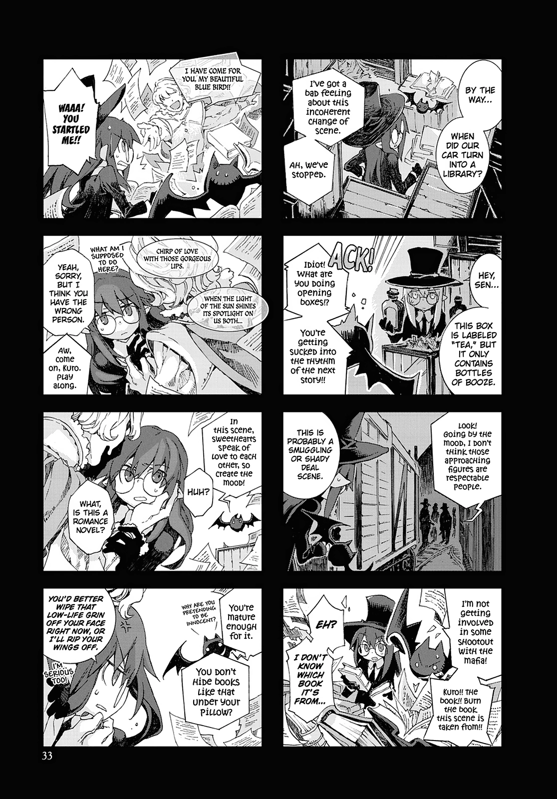 Shoulder-a-Coffin Kuro Side Story: Nostalgic Travelogue Chapter 0 page 34 - 