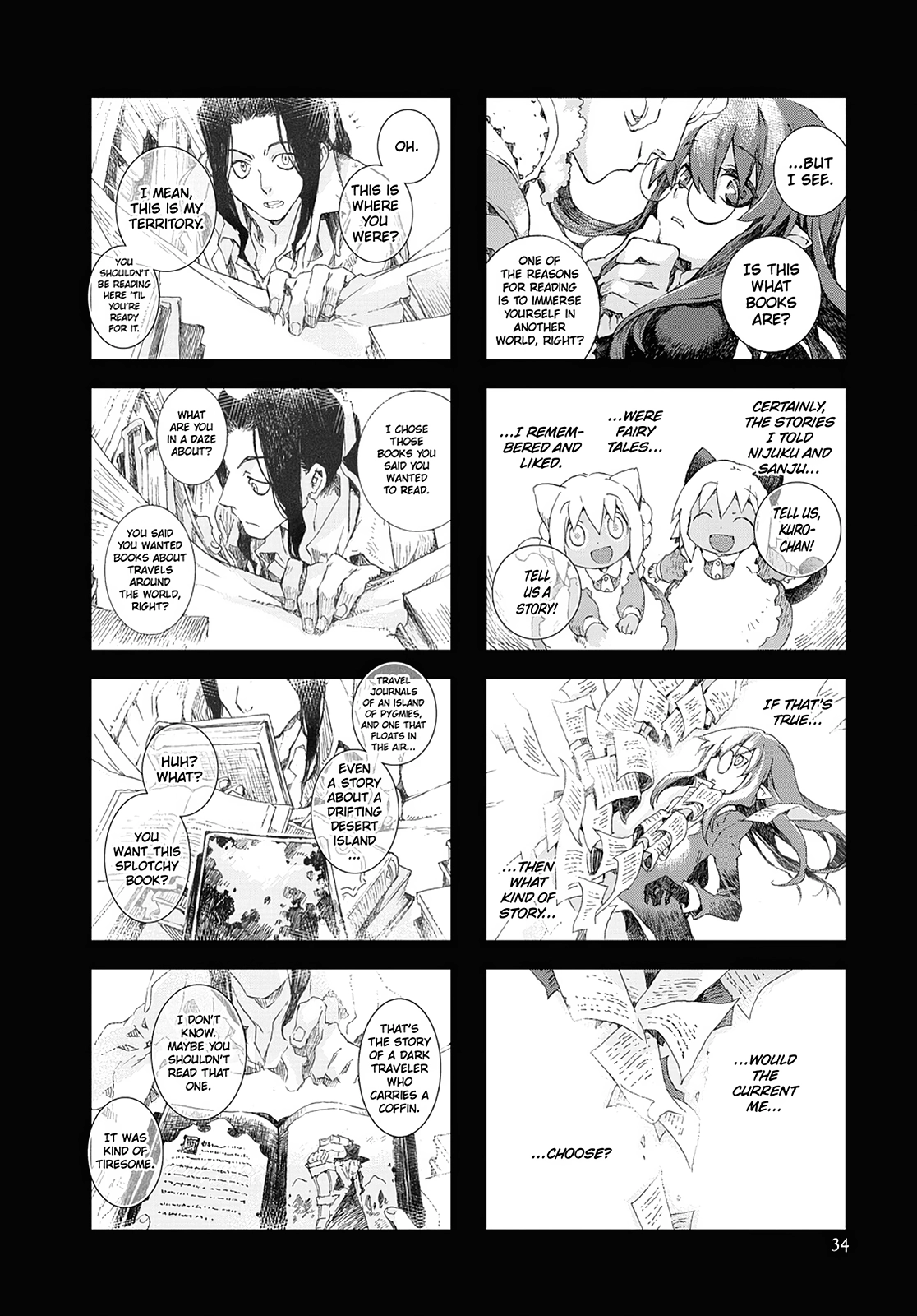 Shoulder-a-Coffin Kuro Side Story: Nostalgic Travelogue Chapter 0 page 35 - 