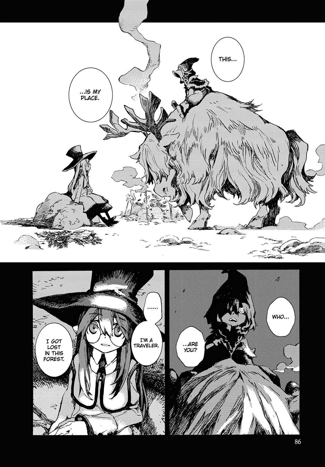 Shoulder-a-Coffin Kuro Side Story: Nostalgic Travelogue Chapter 0 page 87 - 