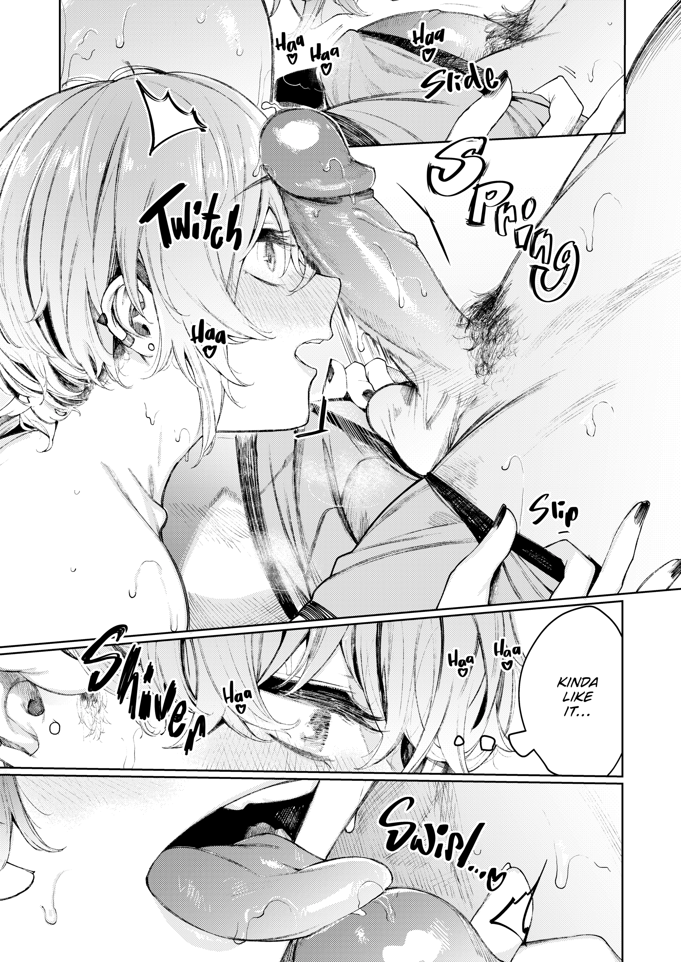 Shounen, Chotto Sabotteko? dj - Furyouppoi Kanojo to Asedaku de Daradara Shitai Natsu Chapter 1 page 14 - 