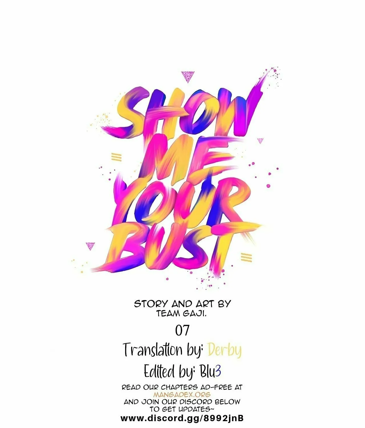 Show Me Your Bust Chapter 7 page 1 - 