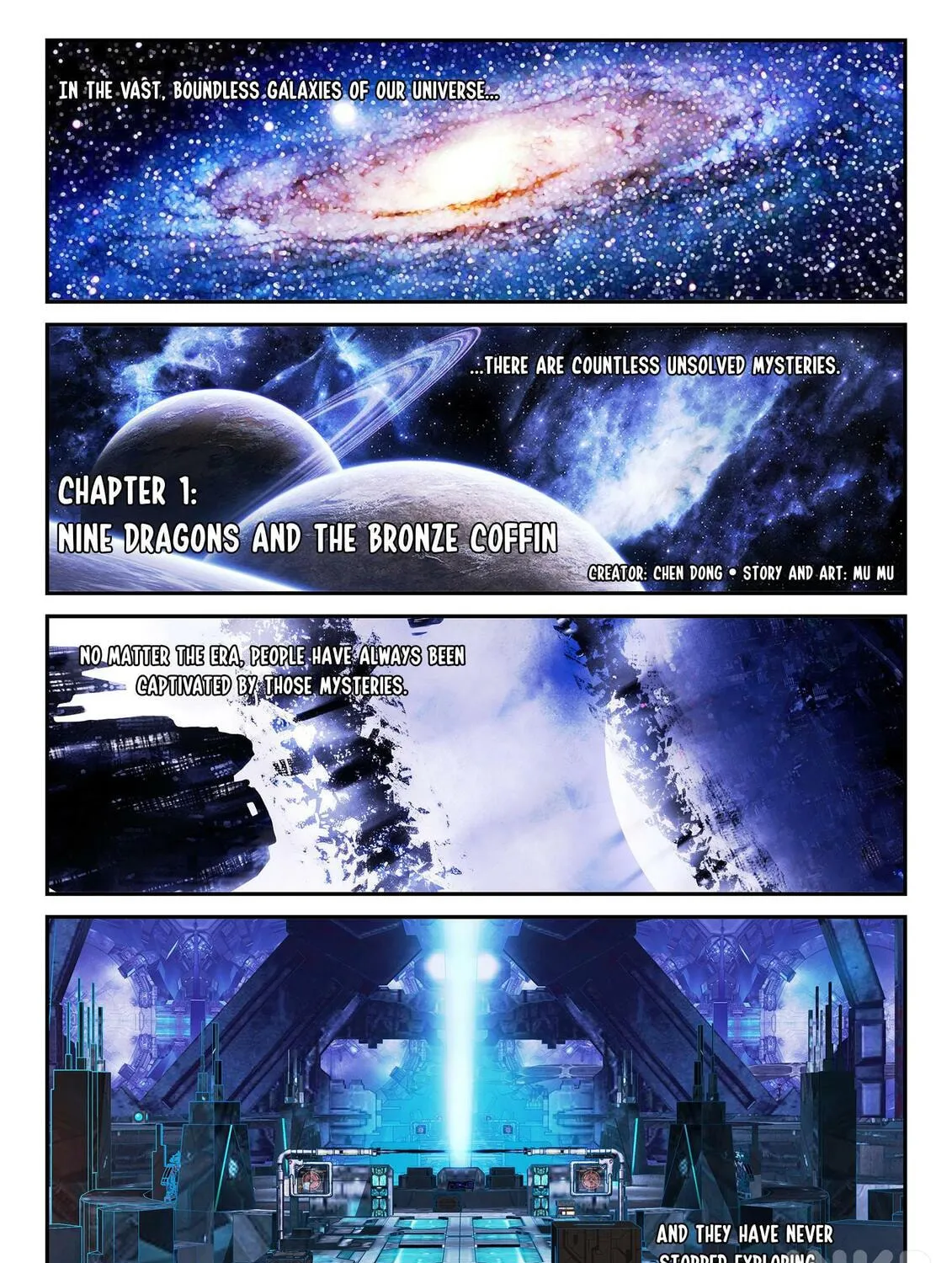 Shrouding the Heavens Chapter 1.1 page 1 - 