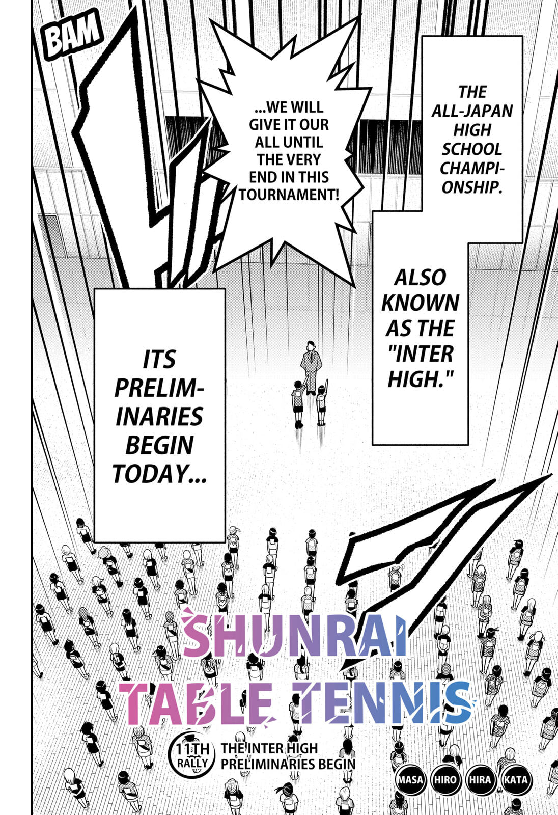 Shunrai Table Tennis Chapter 11 page 2 - 