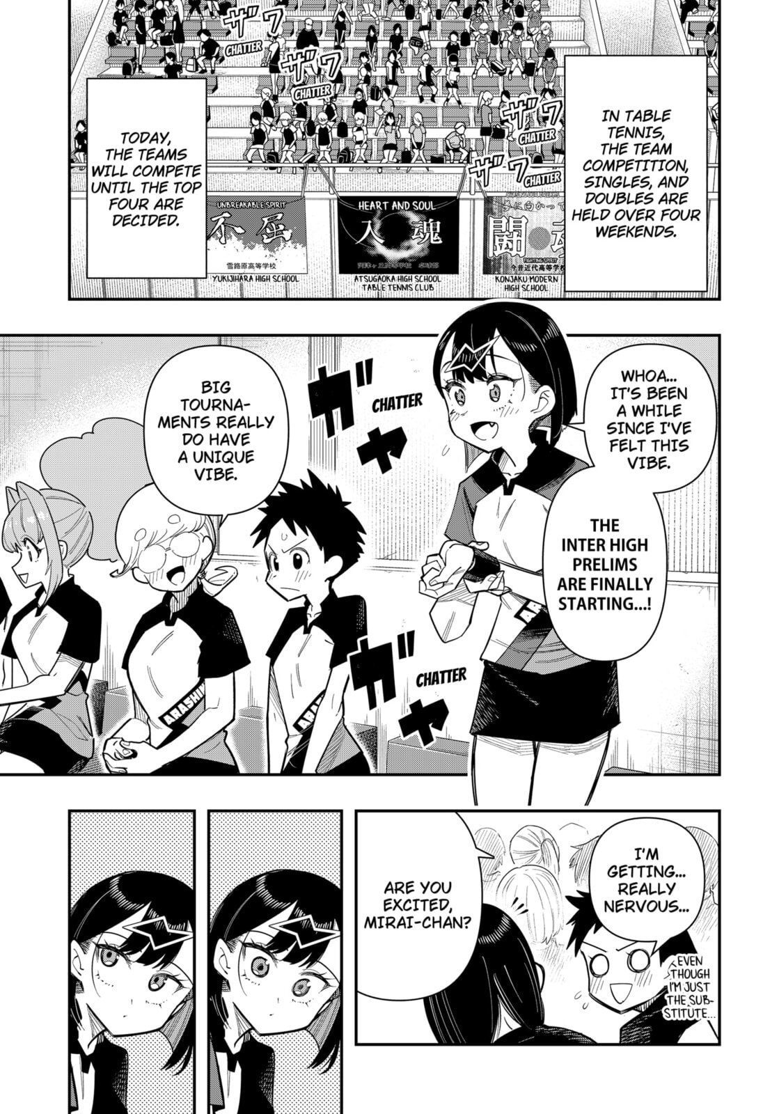 Shunrai Table Tennis Chapter 11 page 3 - 