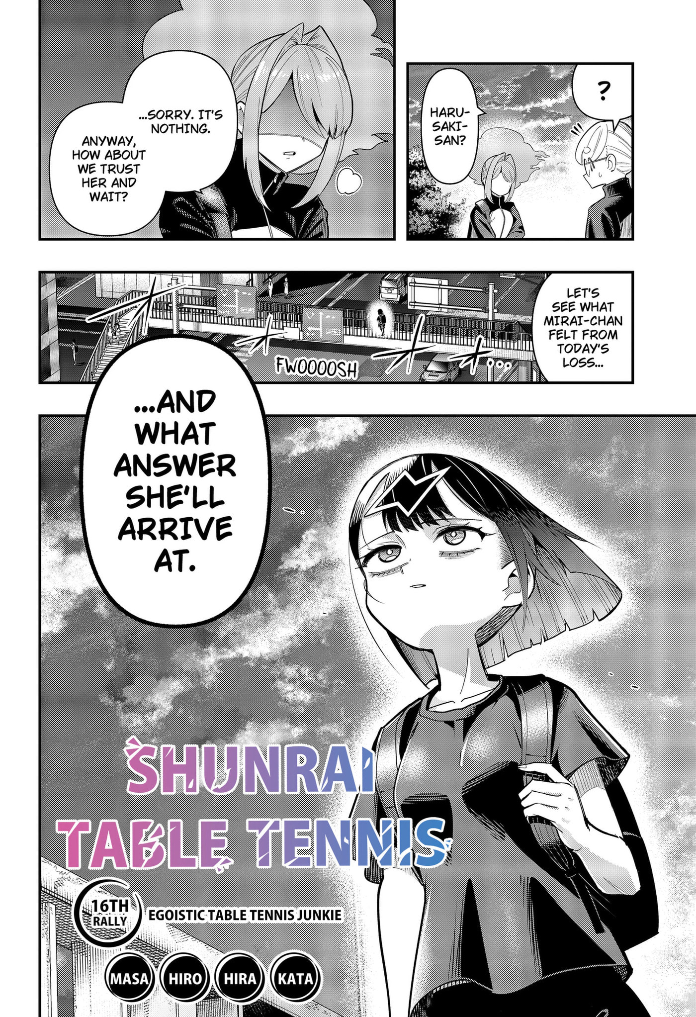 Shunrai Table Tennis Chapter 16 page 2 - 
