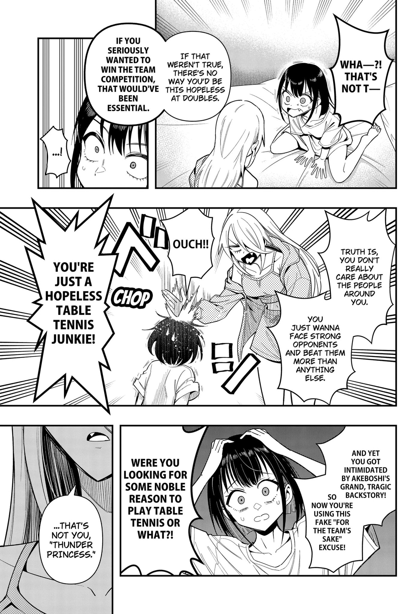 Shunrai Table Tennis Chapter 16 page 17 - 