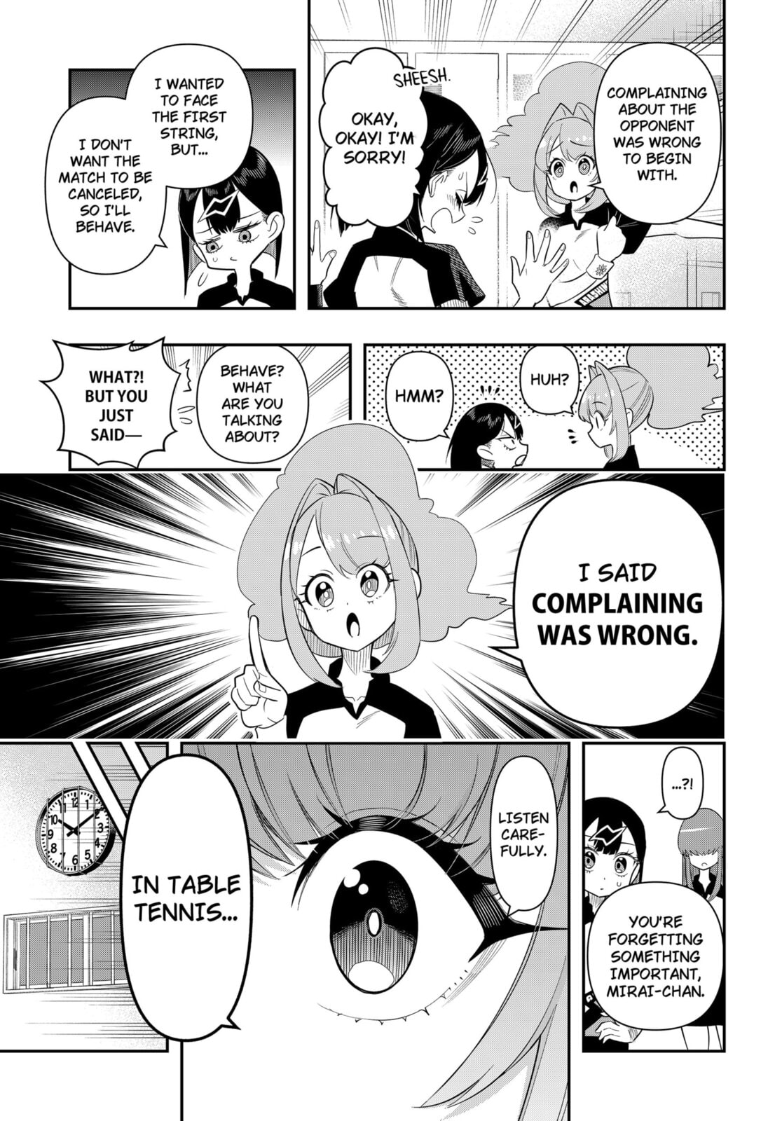 Shunrai Table Tennis Chapter 3 page 11 - 