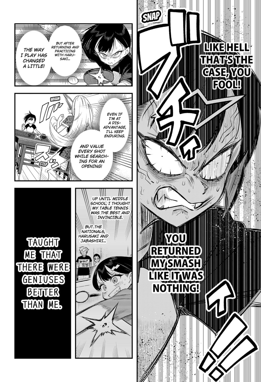 Shunrai Table Tennis Chapter 6 page 14 - 