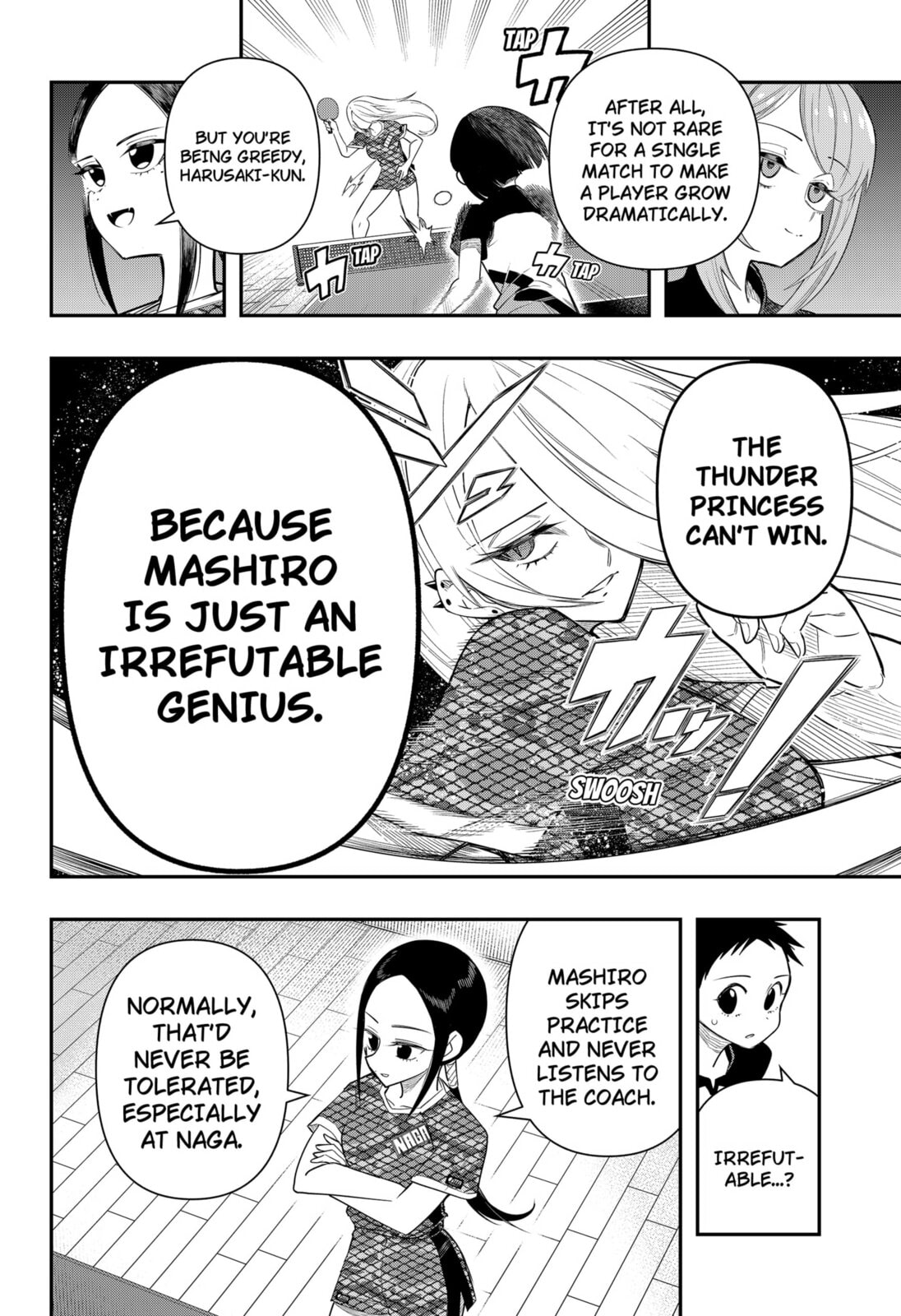 Shunrai Table Tennis Chapter 6 page 8 - 