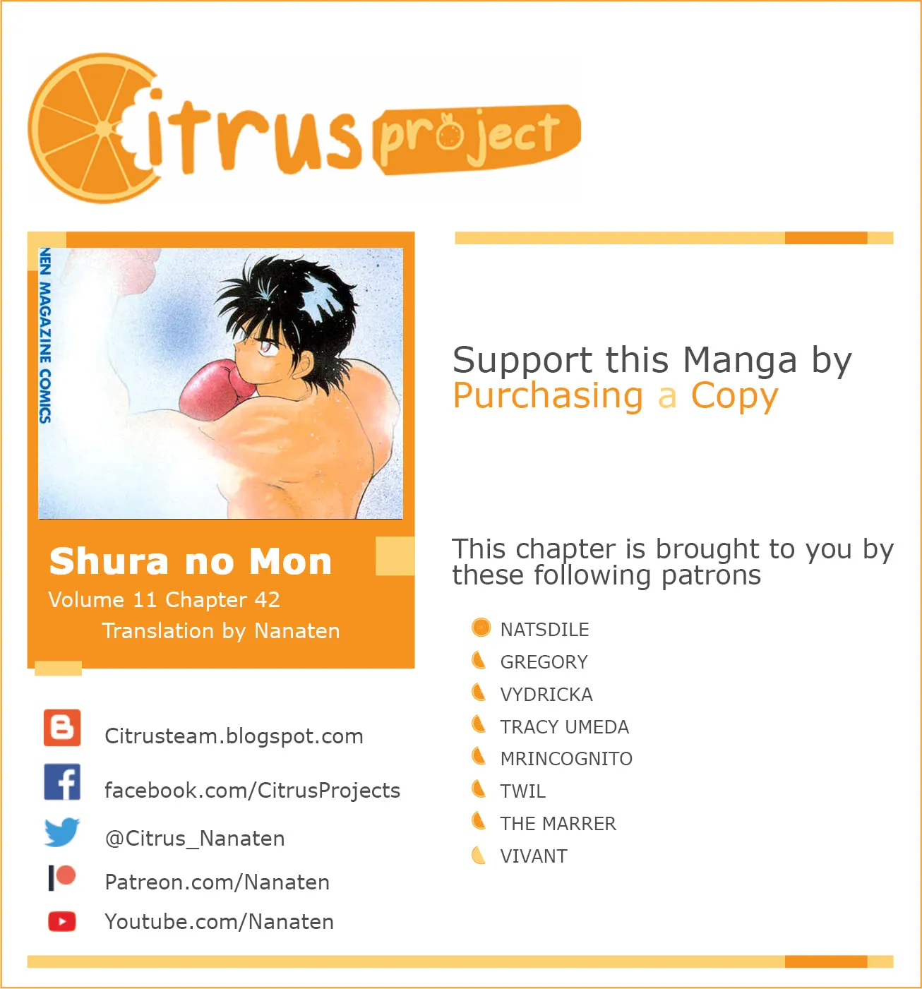 Shura no Mon Chapter 42 page 1 - 
