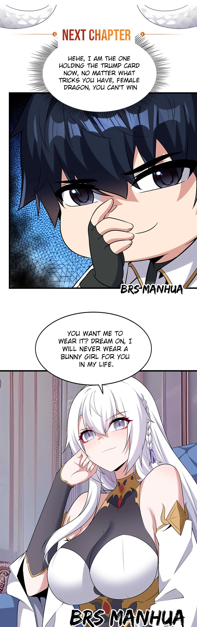 Shut up, Evil Dragon, I don