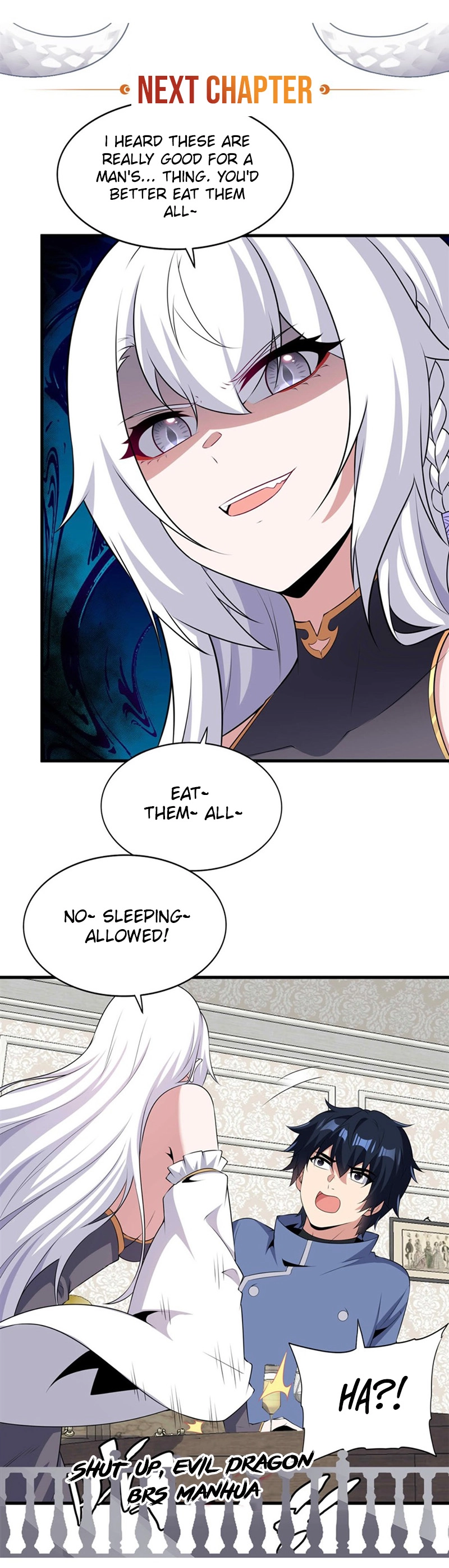 Shut up, Evil Dragon, I don