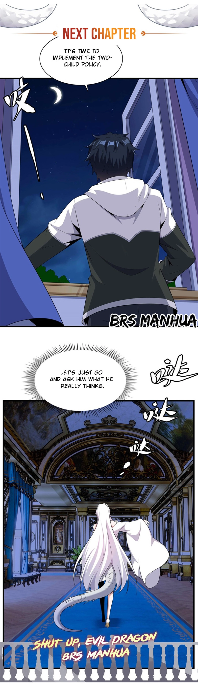 Shut up, Evil Dragon, I don