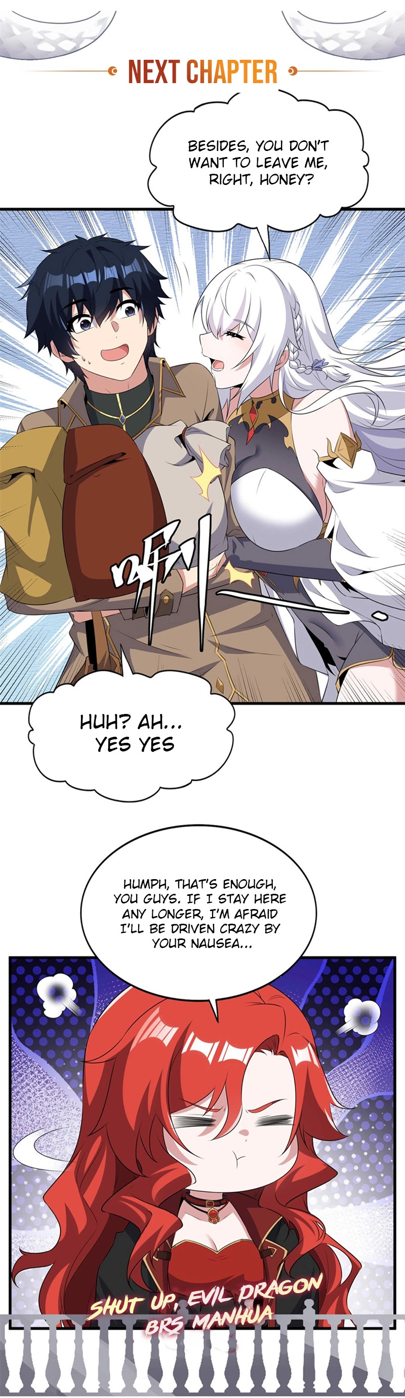 Shut up, Evil Dragon, I don