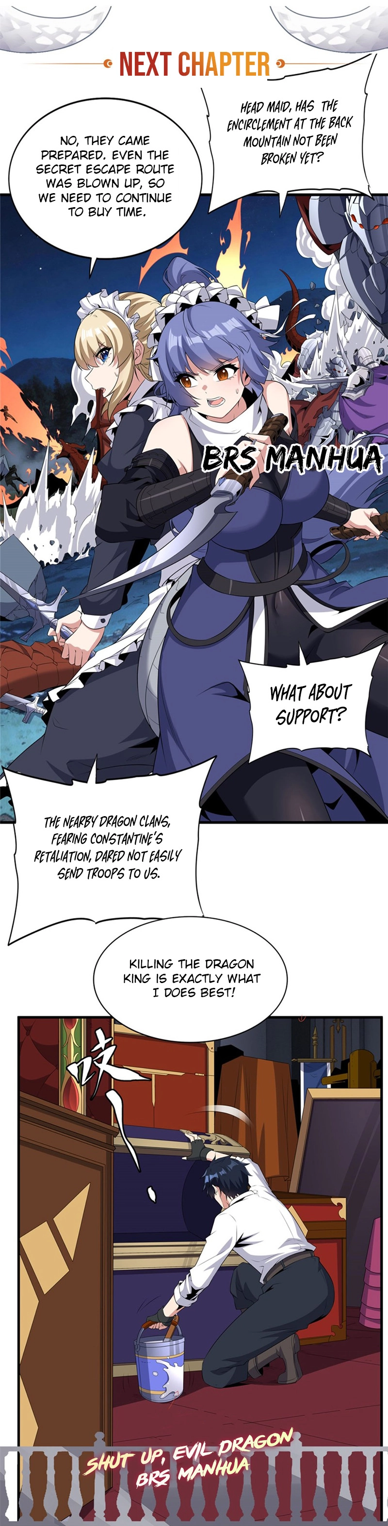 Shut up, Evil Dragon, I don