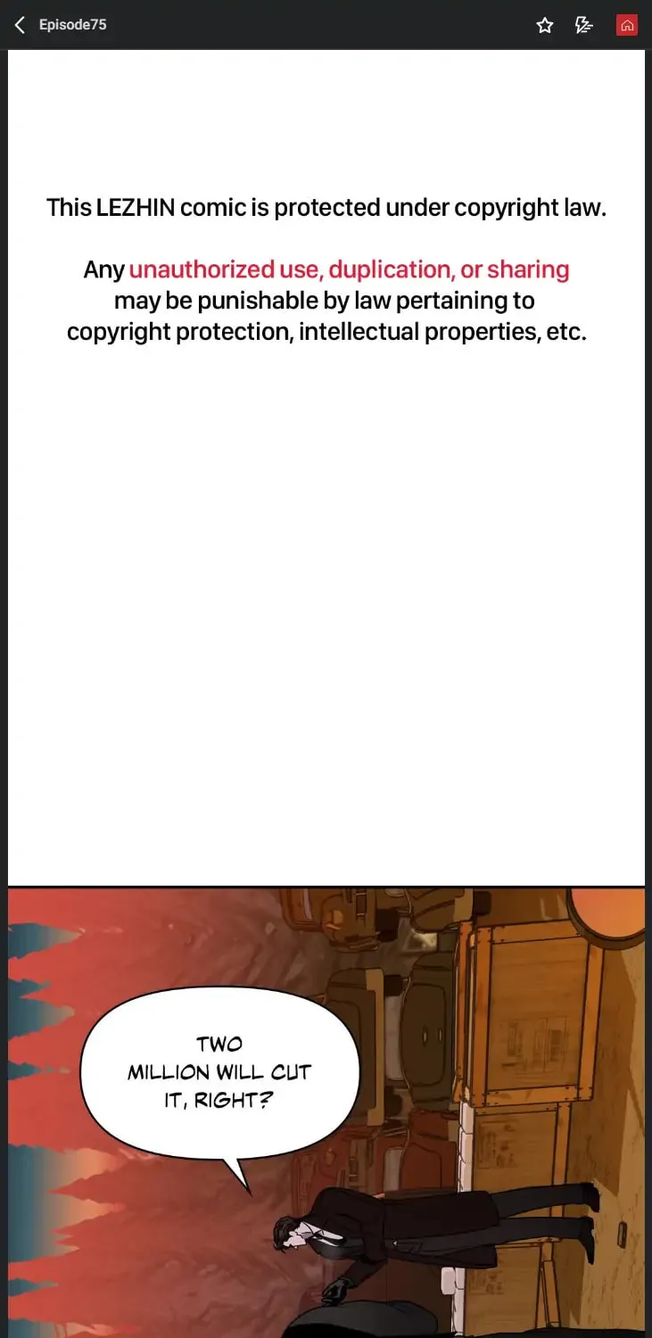 Shutline Chapter 75 page 1 - 